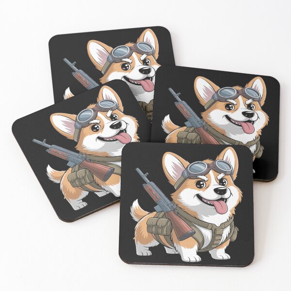 Item preview, Tactical Corgi Steampunk Warrior Dog Lovers designed and sold by ToggleBet.
