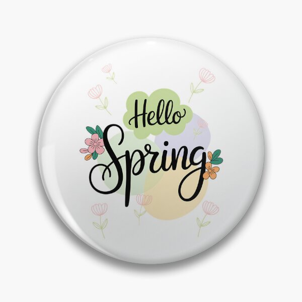 Item preview, Hello Spring Flowers Sunshine Easter Day designed and sold by HellD3vil-Art.