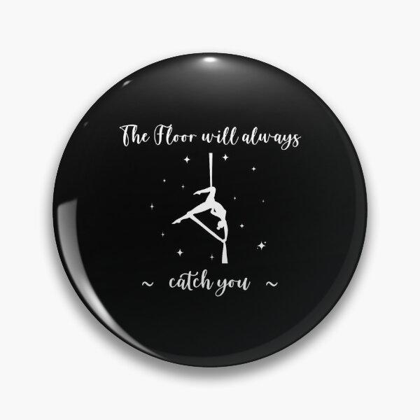 Item preview, The Floor Will Catch You Aerial Yoga Funny Aerialist Gifts designed and sold by ConnieDora.