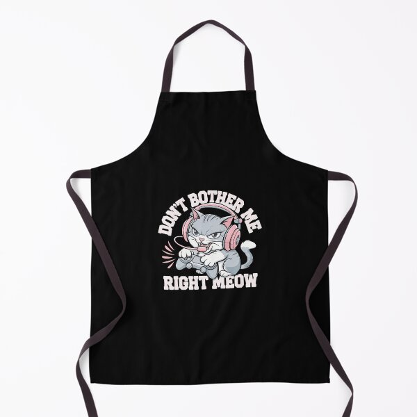 Item preview, Funny Cat Gamer Dont Bother Me Right Meow Video Games Lover designed and sold by DonnieJennie.