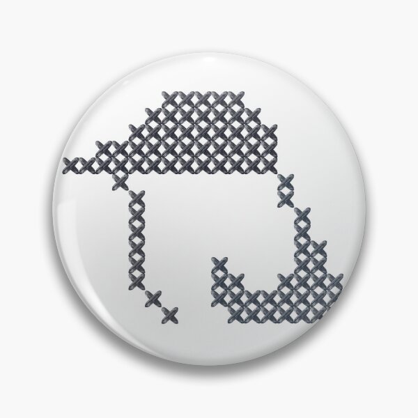 Item preview, cross-stitch of an Azure-winged Magpie designed and sold by hichili-dori.