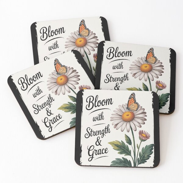 Item preview, Bloom with Strength and Grace Celebrate Empowerment designed and sold by CottonCandyPrin.