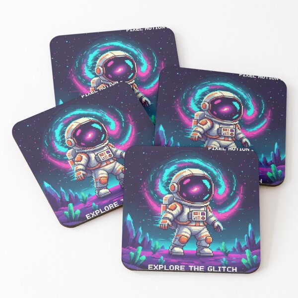 Item preview, Pixel Art Astronaut on Glitch Planet designed and sold by PixelMotionLab.