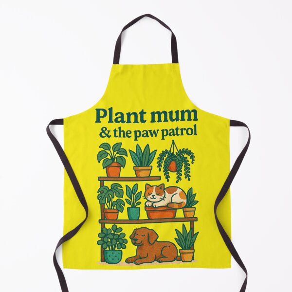 Item preview, Plant Mum & The Paw Patrol – Cute Cat & Dog Aussie Design designed and sold by TroyTheTerrific.