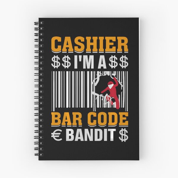 Item preview, Cashier In A Barcode Bandit designed and sold by MelanieMiram1.