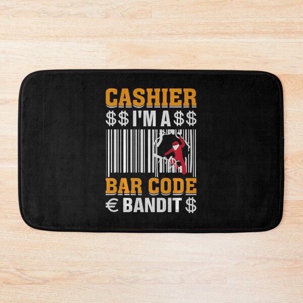 Item preview, Cashier In A Barcode Bandit designed and sold by MelanieMiram1.