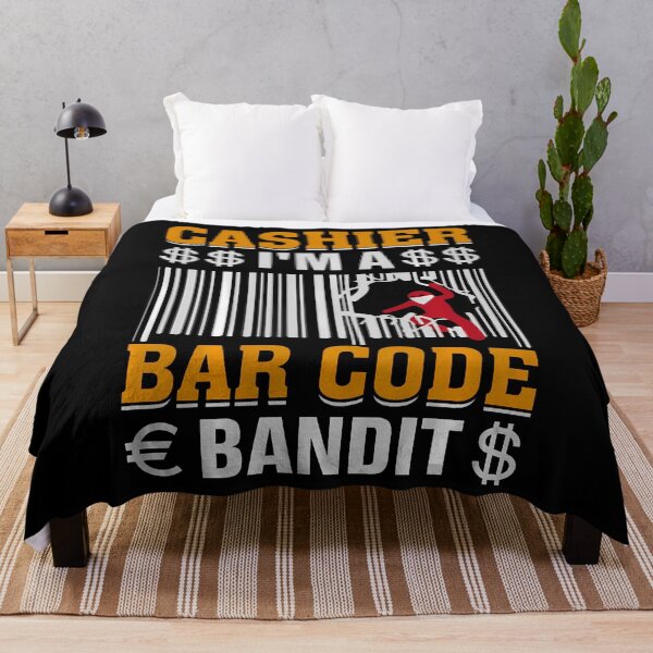 Item preview, Cashier In A Barcode Bandit designed and sold by MelanieMiram1.