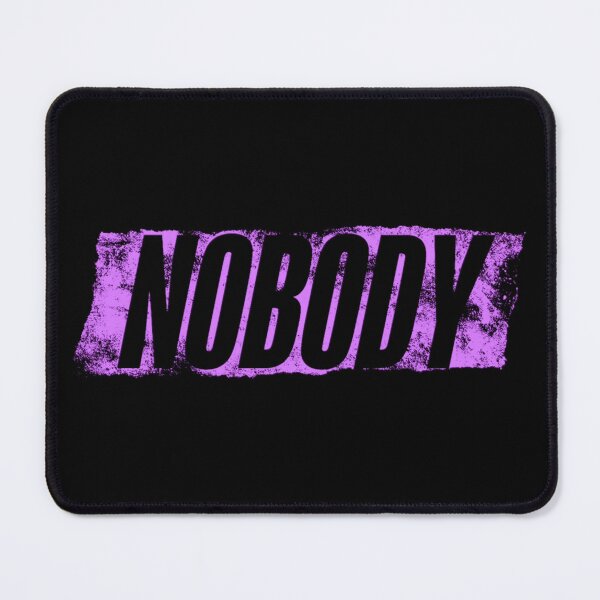 Item preview, NOBODY – Purple grunge typographic design designed and sold by Wawan35200.