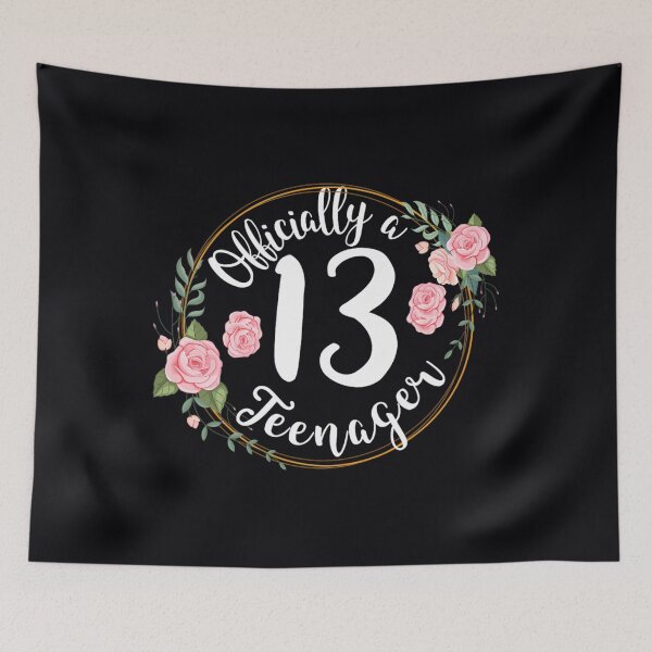 Item preview, 13th birthday official teenager teen girls 13 years old girl designed and sold by pjtytmtmgyl25.