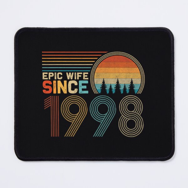 Item preview, 25th Wedding Anniversary for Her Funny Epic Wife Since 1998 designed and sold by pjtytmtmgyl25.