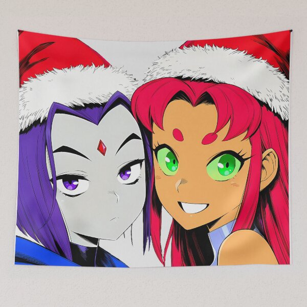 Item preview, Raven & Starfire - 6 (Christmas) designed and sold by Infinite-Aspire.