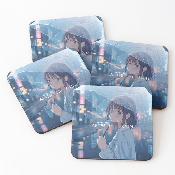 Item preview, AFTER THE RAIN - Lofi Anime Girl Umbrella Rainy City Aesthetic designed and sold by MugenAnime.