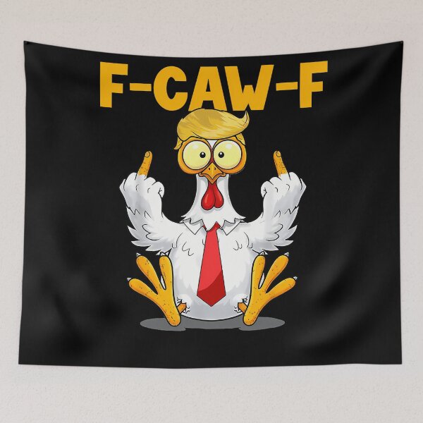 Item preview, F Black CAW Funny Resist Vintage Retro Quote USA F designed and sold by RobertWheas.
