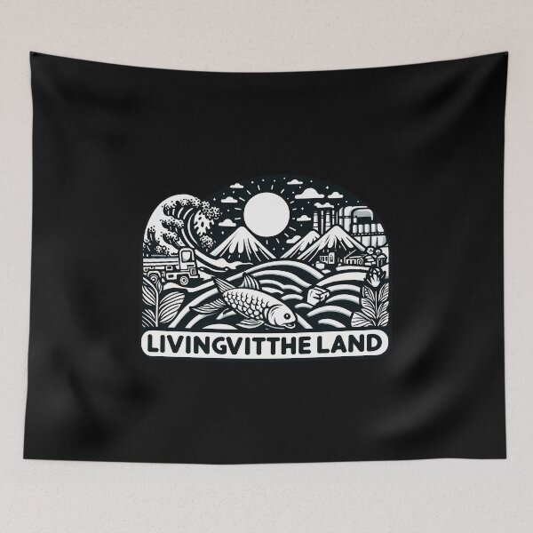 Item preview, living with the land designed and sold by NCNGDESIGN.