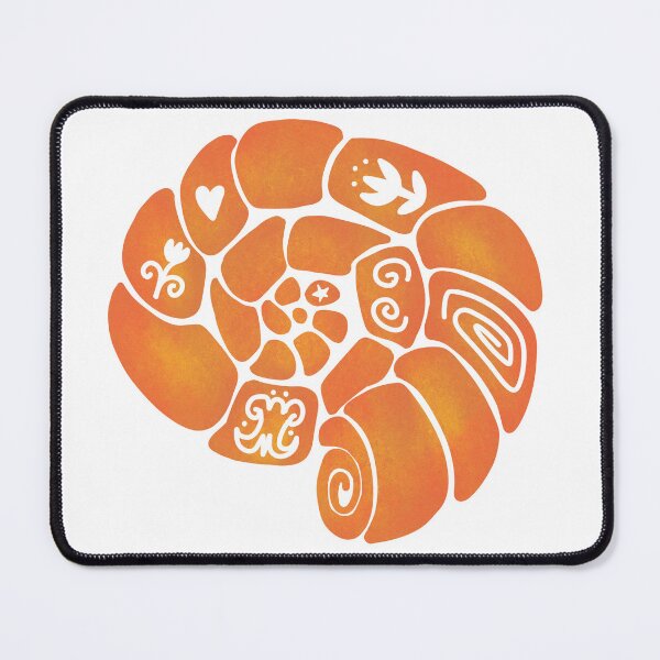 Item preview, Orange shell  designed and sold by jeruna.
