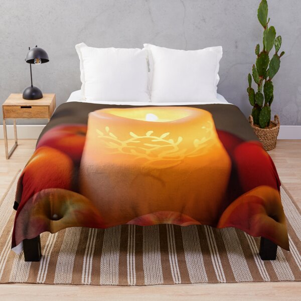 Item preview, Apple circle around candle with tree pattern designed and sold by Mianku | Für das Leben.