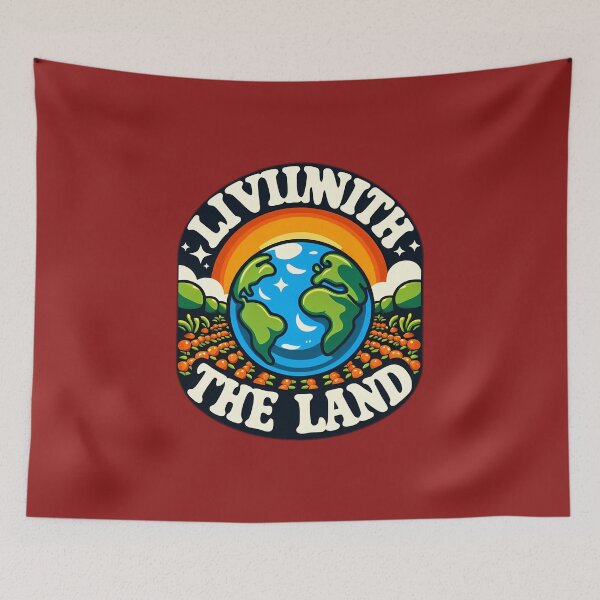 Item preview, living with the land designed and sold by NCNGDESIGN.