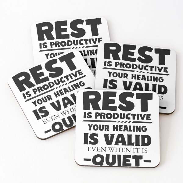Item preview, Rest Is Productive, Your Healing Is Valid Even When It Is Quiet designed and sold by TiaChintya.