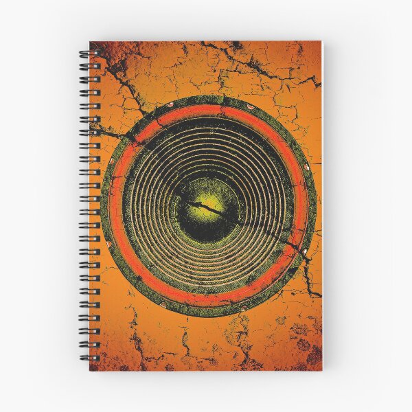 Item preview, Cracked orange music speaker designed and sold by steveball.