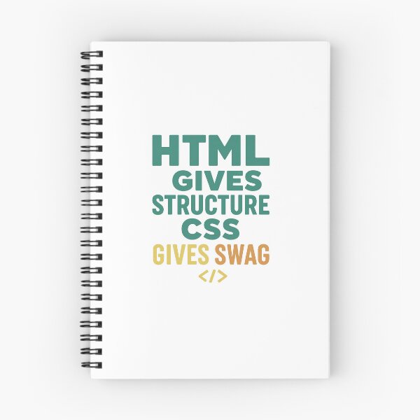 Aperçu de l'œuvre HTML structure, CSS embellit. créée et vendue par Programming Jokes.