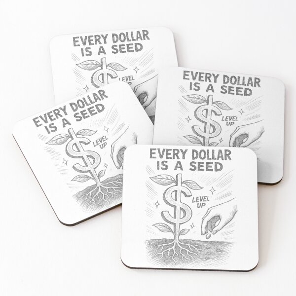 Item preview, Every Dollar Is a Seed Financial Literacy Pencil Sketch  designed and sold by Compound Money.