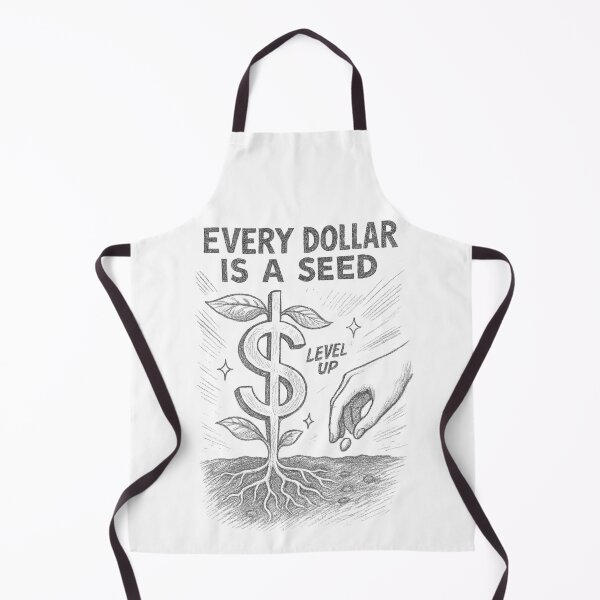 Item preview, Every Dollar Is a Seed Financial Literacy Pencil Sketch designed and sold by Compound Money.