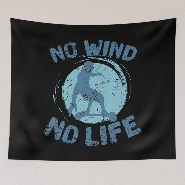 Item preview, Kitelandboarding No Wind No Life designed and sold by MelanieMiram1.