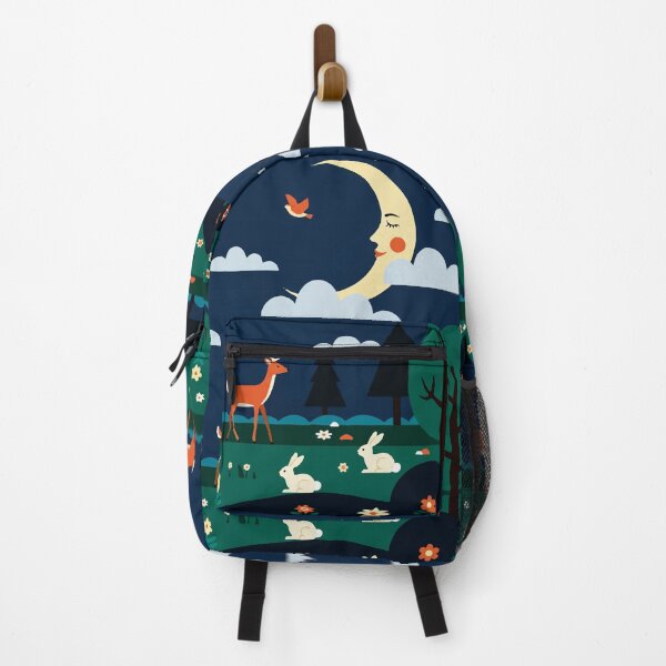 Item preview, Animal encounter at night on the grass designed and sold by Design4uStudio.