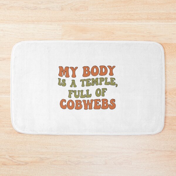 Item preview, My Body Is a Temple Full of Cobwebs T-Shirt | Funny Burnout Retro Tee | Self Deprecating Humor designed and sold by mantra2023.