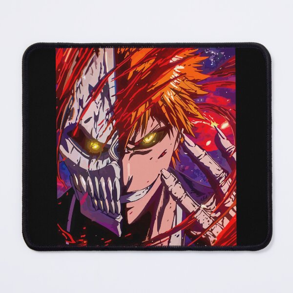 Item preview, Half-Transformed Anime Warrior with Possessed Eyes and Fiery Aura – Dark Fantasy Art designed and sold by T-Chou.