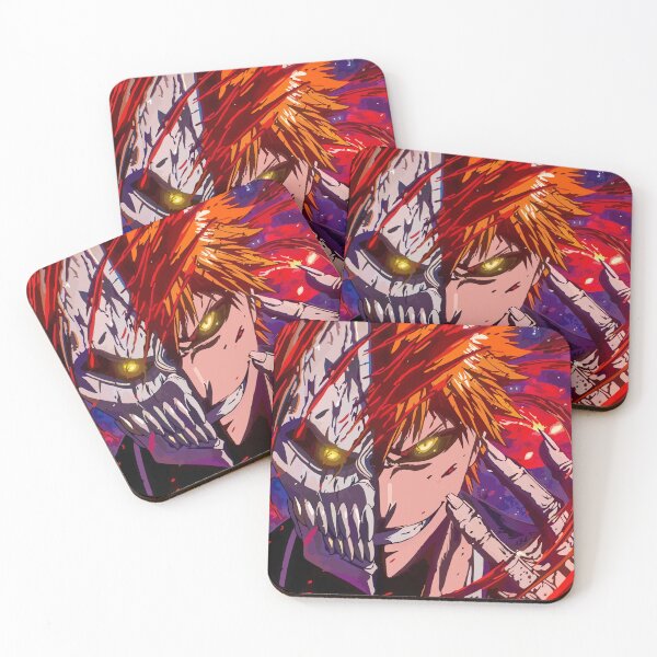Item preview, Half-Transformed Anime Warrior with Possessed Eyes and Fiery Aura – Dark Fantasy Art designed and sold by T-Chou.