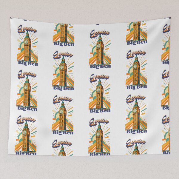 Artikelvorschau, Traveling LONDON England Vintage Poster entworfen und verkauft von Earth Celebration Designs.