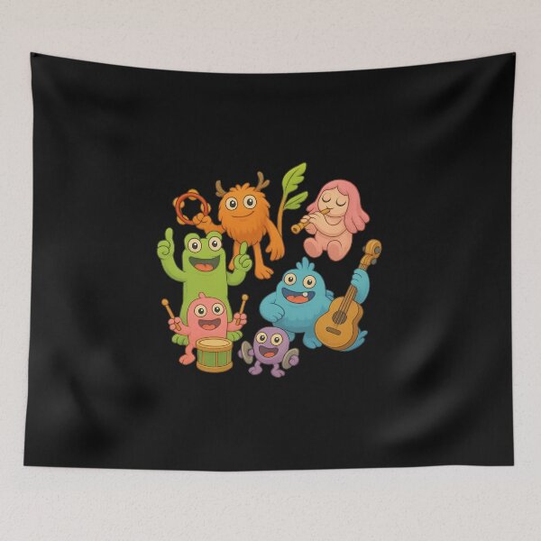Item preview, My Singing Monsters Inspired T-Shirt – Cute Singing Monster Cartoon Tee Birthday gift for kids  designed and sold by New Art.