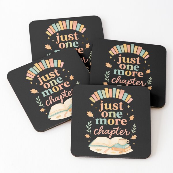 Item preview, Just One More Chapter Cozy Book Lover Reading  Coffee designed and sold by ElaineEsther.