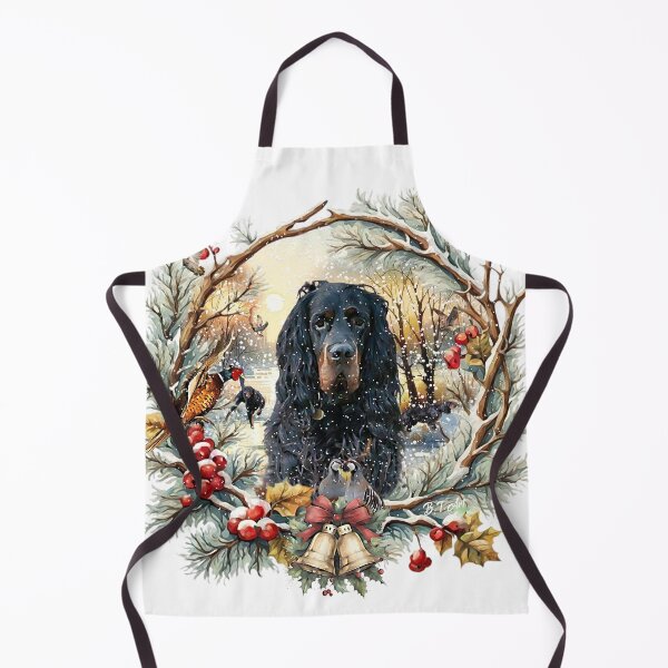 Item preview, Gordon Setter Christmas Joy – Seasonal Dog Art designed and sold by TammyHunterArt.