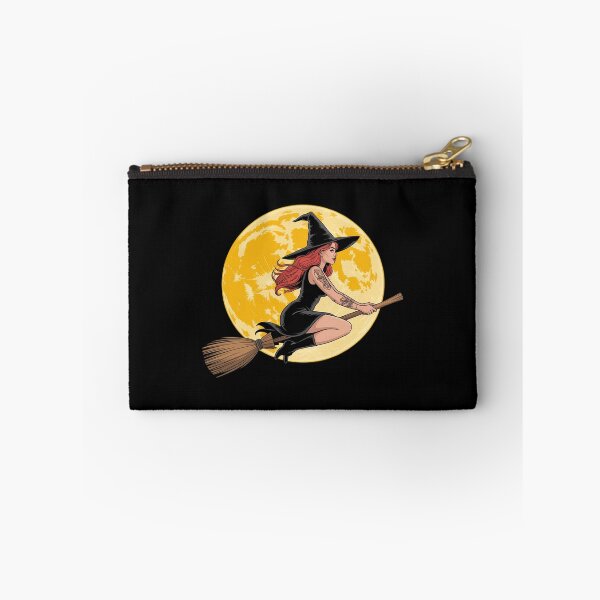 Item preview, Tattooed Witch Sat Astride A Besom designed and sold by NetoGalaxy.