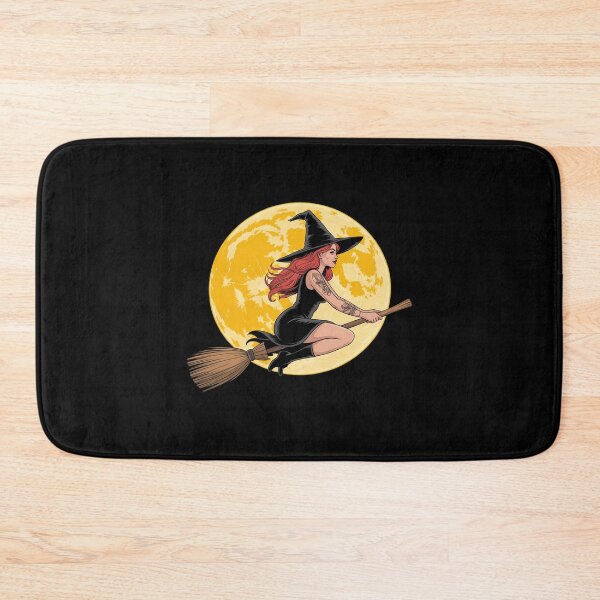 Item preview, Tattooed Witch Sat Astride A Besom designed and sold by NetoGalaxy.