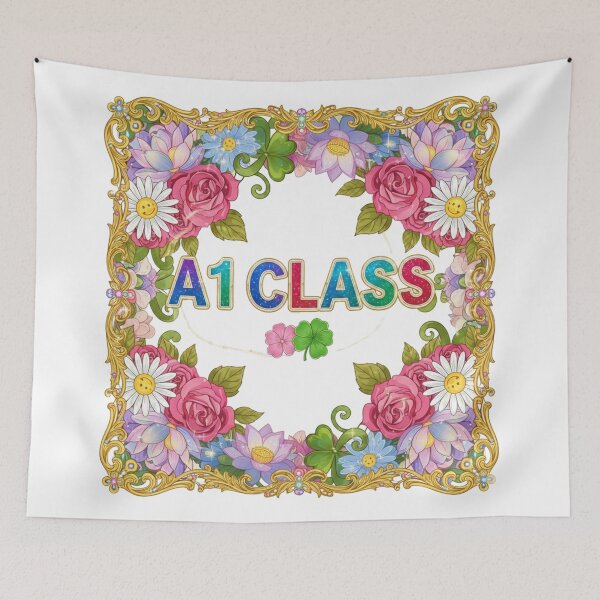 Item preview, **COLORFUL A1 CLASS❤ Flowers⭐Design designed and sold by WorthyByDwethi.