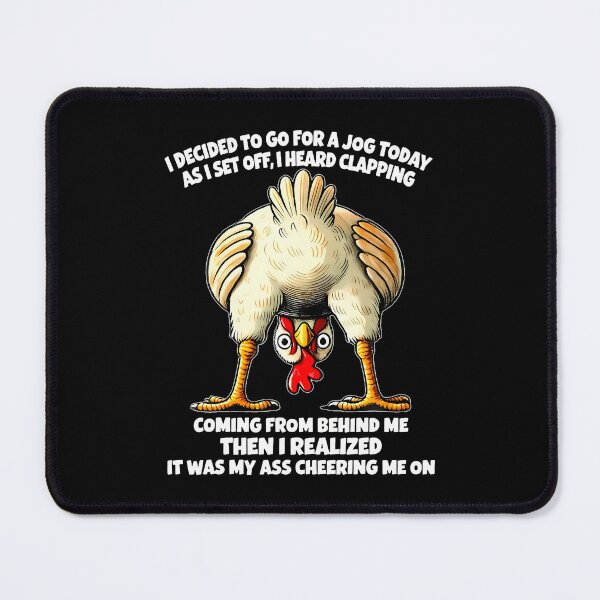Item preview, Chicken I Decided To Go For A Jog Today As I Set Off I Heard designed and sold by TeresaLaurie.