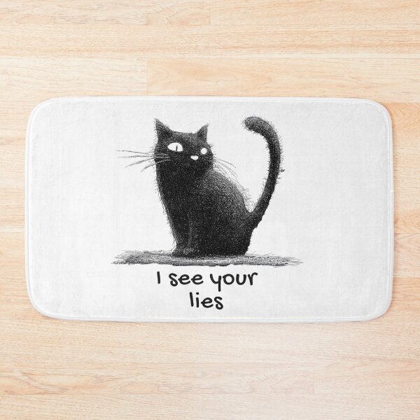 Item preview, Cat see lies designed and sold by TheAiAlchemyStudio.