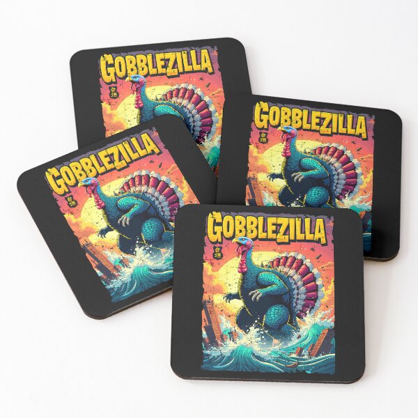 Item preview, Funny Happy Thanksgiving Humor Gobblezilla Retro Style Quote designed and sold by nguyenconguan80.
