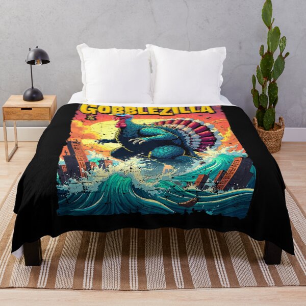 Item preview, Funny Happy Thanksgiving Humor Gobblezilla Retro Style Quote designed and sold by nguyenconguan80.