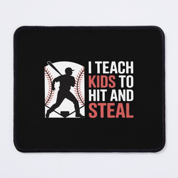 Item preview, T-Ball Baseball Coach I Teach Kids to Hit and Steal designed and sold by NetoGalaxy.