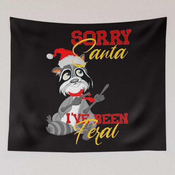 Item preview, Santa Feral / Sorry Santa Ive Been Feral  designed and sold by TheEndDesign.