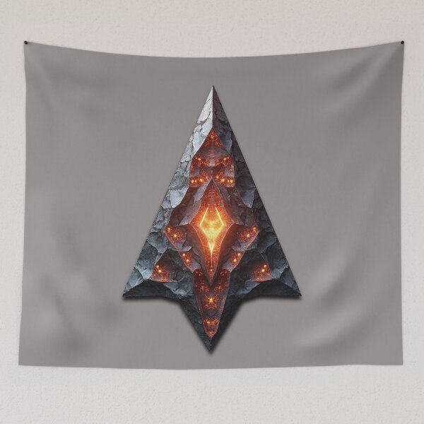 Item preview, Geometric Magma Arrow designed and sold by Mianku | Für das Leben.