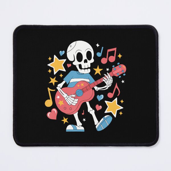 Item preview, Funny Skeleton Playing Guitar Cool Rock Funny Skeleton Jokes designed and sold by ToriCarylon.