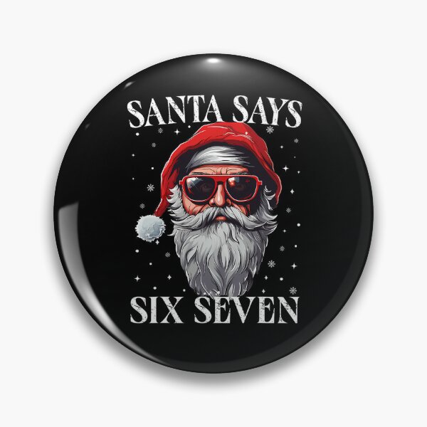 Item preview, Retro Seven Santa Bruh Says Santa Six Claus Holiday Happy designed and sold by ChadnoSmith.
