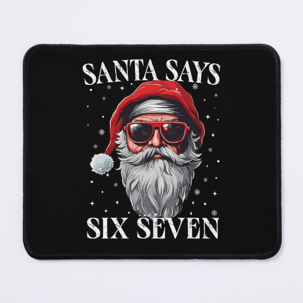 Item preview, Retro Seven Santa Bruh Says Santa Six Claus Holiday Happy designed and sold by ChadnoSmith.