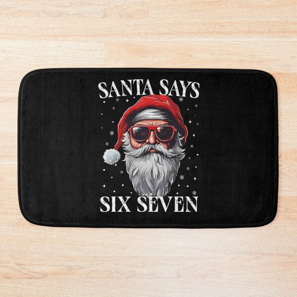Item preview, Retro Seven Santa Bruh Says Santa Six Claus Holiday Happy designed and sold by ChadnoSmith.