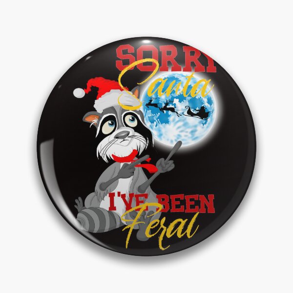 Item preview, Santa Feral / Sorry Santa Ive Been Feral  designed and sold by TheEndDesign.